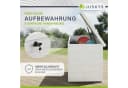 Juskys Metall Aufbewahrungsbox Limani 380 Liter Weiß Bild 4