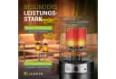 Juskys Heizstrahler Cuna 11 kW Schwarz Gas-Brenner mit Kippschutz Bild 4