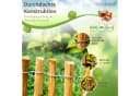 Floranica Staketenzaun Haselnuss Holz Bild 4