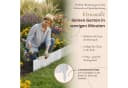 Floranica Beeteinfassung Weiß Kiefernholz 200 cm Bild 5