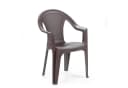 Mojawo Stapelstuhl Gartenstuhl Bistrostuhl Kunststoff Rattan Optik Mokka Bild 2