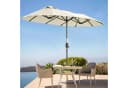 Angel Living Sonnenschirm Rechteckig UV50+ Beige/Creme Bild 2