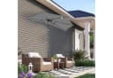 Angel Living Halbrund Sonnenschirm 2,7m mit Kurbel und Neigung Bild 3