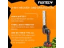 FUXTEC Akku-Heckenschere FX-E1HS20-SET, 20V, 52cm Arbeitsbereich, 2Ah-Akku Bild 4