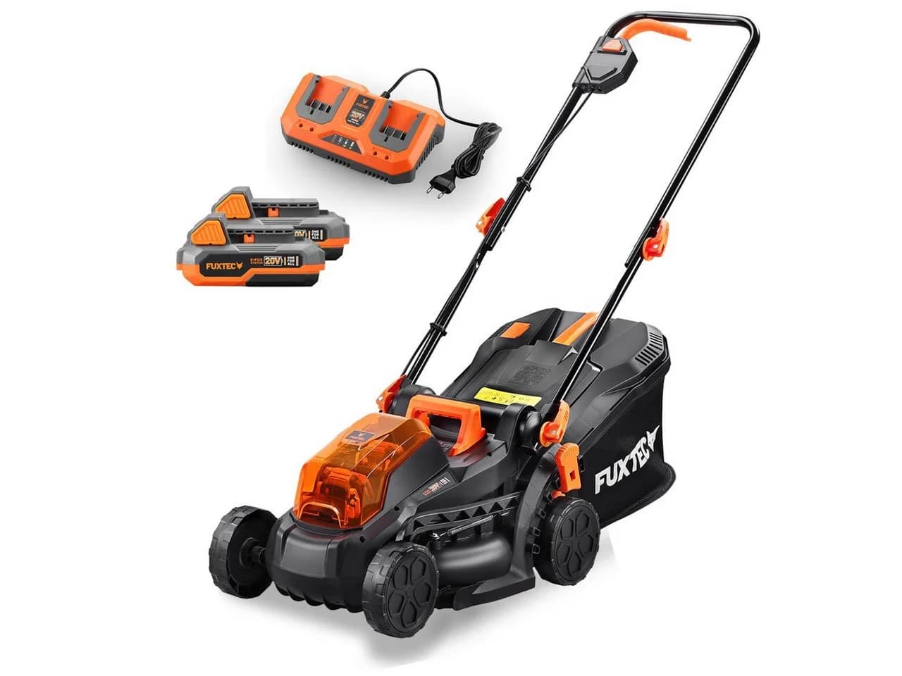 FUXTEC Akkurasenmäher FX-E1RM20-SET 33cm Schnittbreite 2x 20V Akku - Bild 2