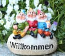 LB H&F Lilienburg Gartenzwerg Dekofigur Bunt Wetterfest Bild 2