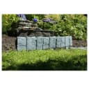 LB H&F Lilienburg Beetbegrenzung Grau Steinoptik 10er Set Bild 3