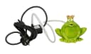 LB H&F Lilienburg Frosch Wasserspeier mit Pumpe, grün, wetterfest Bild 5