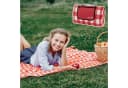 Picknickdecke 200x200 cm wasserdicht isolierend abwaschbar Rot eGenuss Bild 1