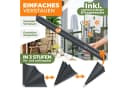KESSER® Balkonfächer klappbar mit Wandhalterung 140x140cm Bild 5