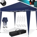 KESSER Pavillon 3x3m Blau UV-Schutz 50+ Wasserabweisend Bild 1