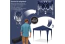KESSER Pavillon 3x3m Blau UV-Schutz 50+ Wasserabweisend Bild 5
