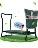 GardenAura Kniebank für Gartenarbeit klappbar mit Werkzeugtasche Bild 2