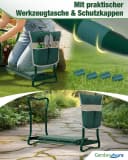 GardenAura Kniebank für Gartenarbeit klappbar mit Werkzeugtasche Bild 4
