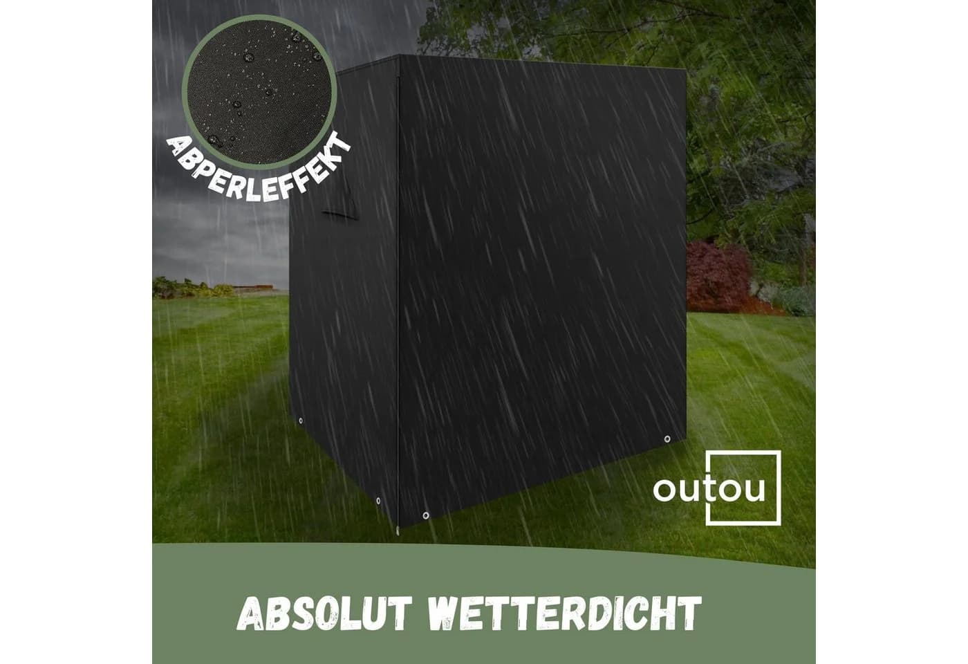 riijk Strandkorb-Schutzhülle 135 cm breit - Bild 4