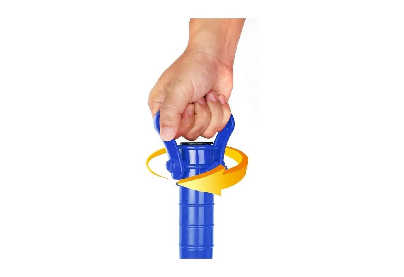 Sekey Sonnenschirmhalter Blau Kunststoff für 19-32 mm Mast - Bild 5