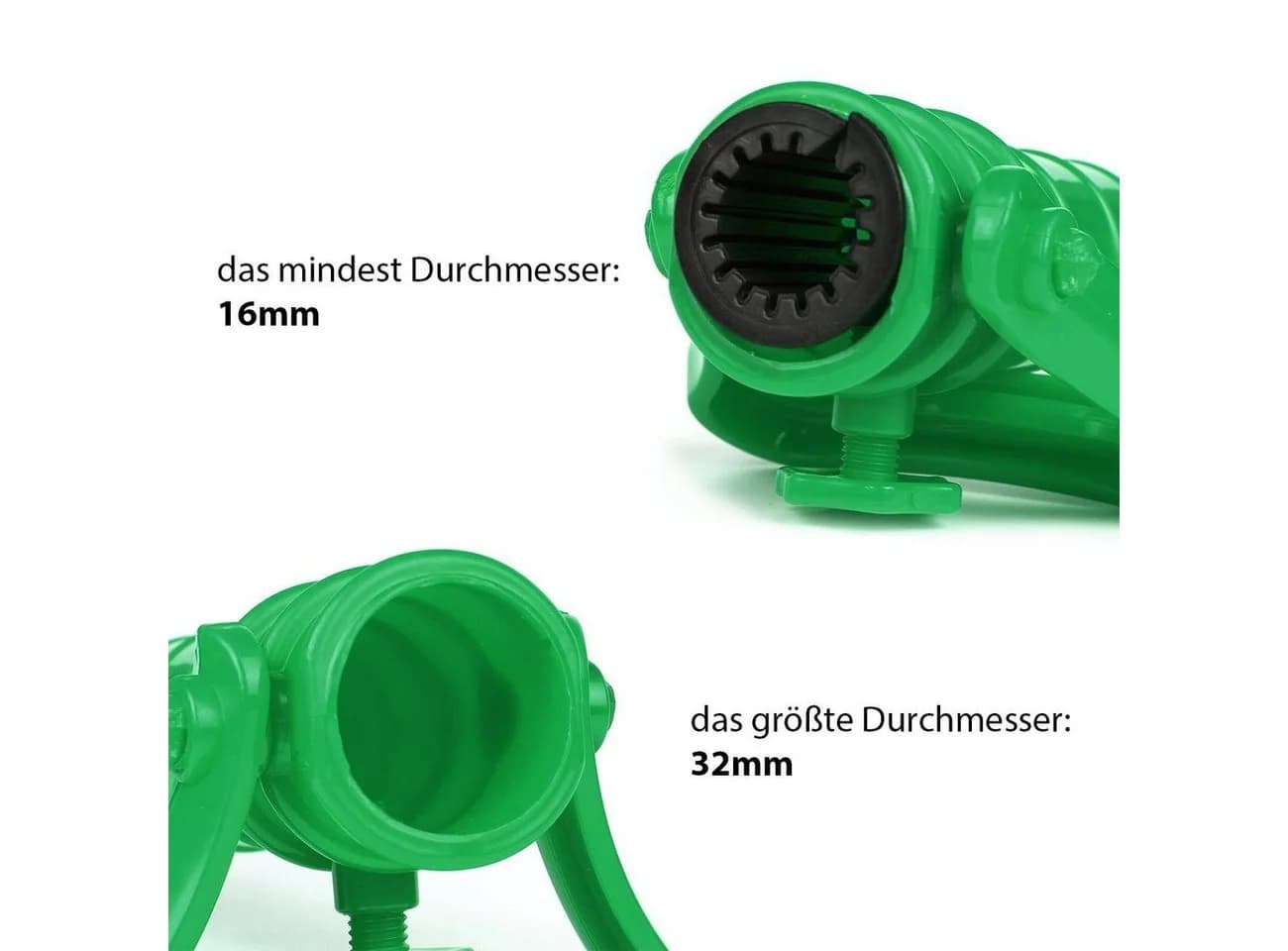 Sekey Sonnenschirmhalter Grün aus Kunststoff für 19-32 mm Stangen - Bild 3