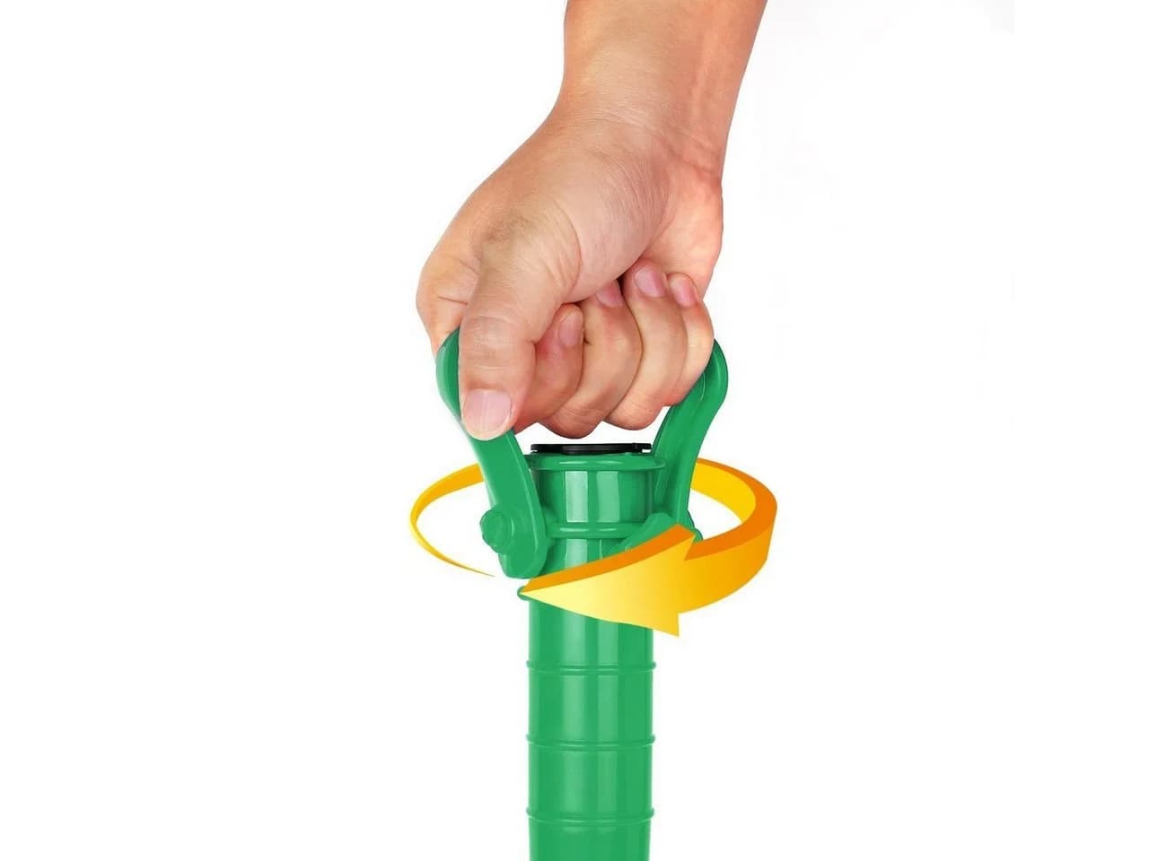 Sekey Sonnenschirmhalter Grün aus Kunststoff für 19-32 mm Stangen - Bild 5