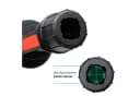 Sekey Sonnenschirmhalter Schwarz/Rot PVC mit Aufhängehaken Bild 1