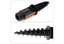 Sekey Sonnenschirmhalter Schwarz/Rot PVC mit Aufhängehaken Bild 5