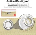 Sekey Balkonsichtschutz Beige Wetterfest 500x75 cm Bild 4