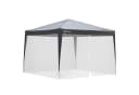 Sekey Moskitonetz 3x3m für Pavillon Weiß mit Reißverschluss Bild 3