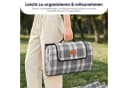 Sekey Picknickdecke 200x200 cm Grau Wasserdicht Faltbar Bild 5