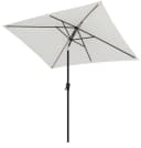 Sekey Rechteckschirm Aluminium mit Kurbel UV50+ Creme Bild 1