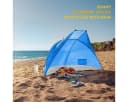 TRESKO Strandmuschel Pop Up Zelt UV Schutz 50+ Wasserdicht Bild 3