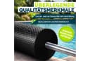 tillvex Pool Solarabdeckplane Schwarz 120 µm Solarfolie zuschneidbar Bild 3