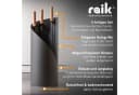 Raik Kaminbesteck Otto 3-teilig Grau Holzgriffe Bild 4