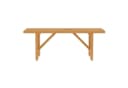 Lenmar Gartenbank Massivholz Kiefernholz TEAK Farbton Bild 1