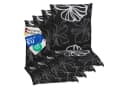 NYVI Gartenstuhl-Auflage Barcelona 4er Set Schwarz Black Flower Bild 3