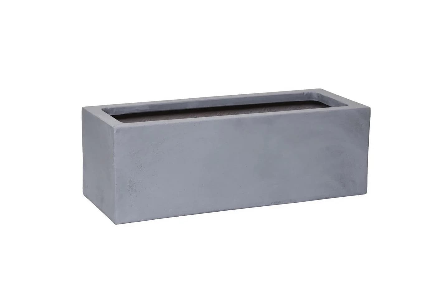 VIVANNO Balkonkasten FLOBO Betongrau Fiberglas - Bild 2