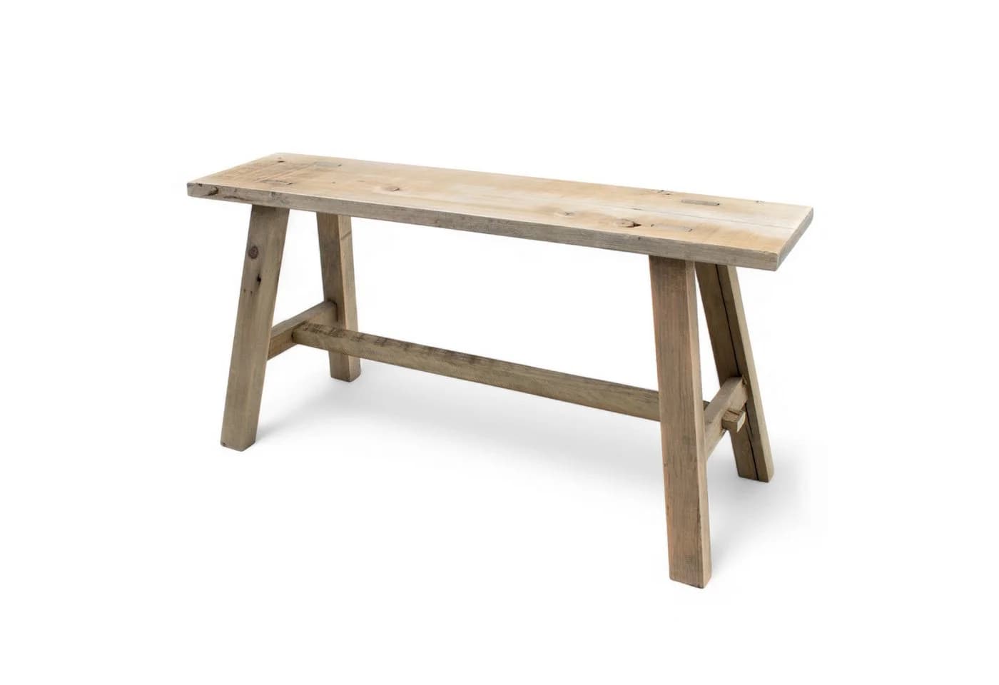 Spetebo Blumenbank Deko Bank aus altem Holz Rustikal Garten - Bild 2