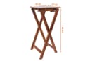 Spetebo Klapphocker Eukalyptus FSC Natur Bild 1