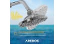 Arebos Solardusche 35L mit Thermometer & Fußdusche Schwarz/Gold/Silber Bild 4