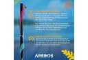 Arebos Solardusche 20L Schwarz mit Thermometer & Fußdusche Bild 5