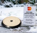 Teramico Blumentopfuntersetzer Keramik Anthrazit Handgefertigt Bild 3