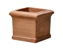 Teramico Pflanzkübel Terrakotta Modell "Cubo Liscio" 25cm frostfest Bild 2