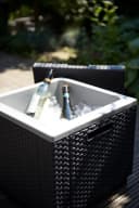 Keter Ice Cube Gartentisch Kühlbox 42x42x41 cm Graphit Bild 4
