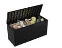 Keter Gartenbox EMILY 270 Liter Graphit mit Griffen & Rollen Bild 4