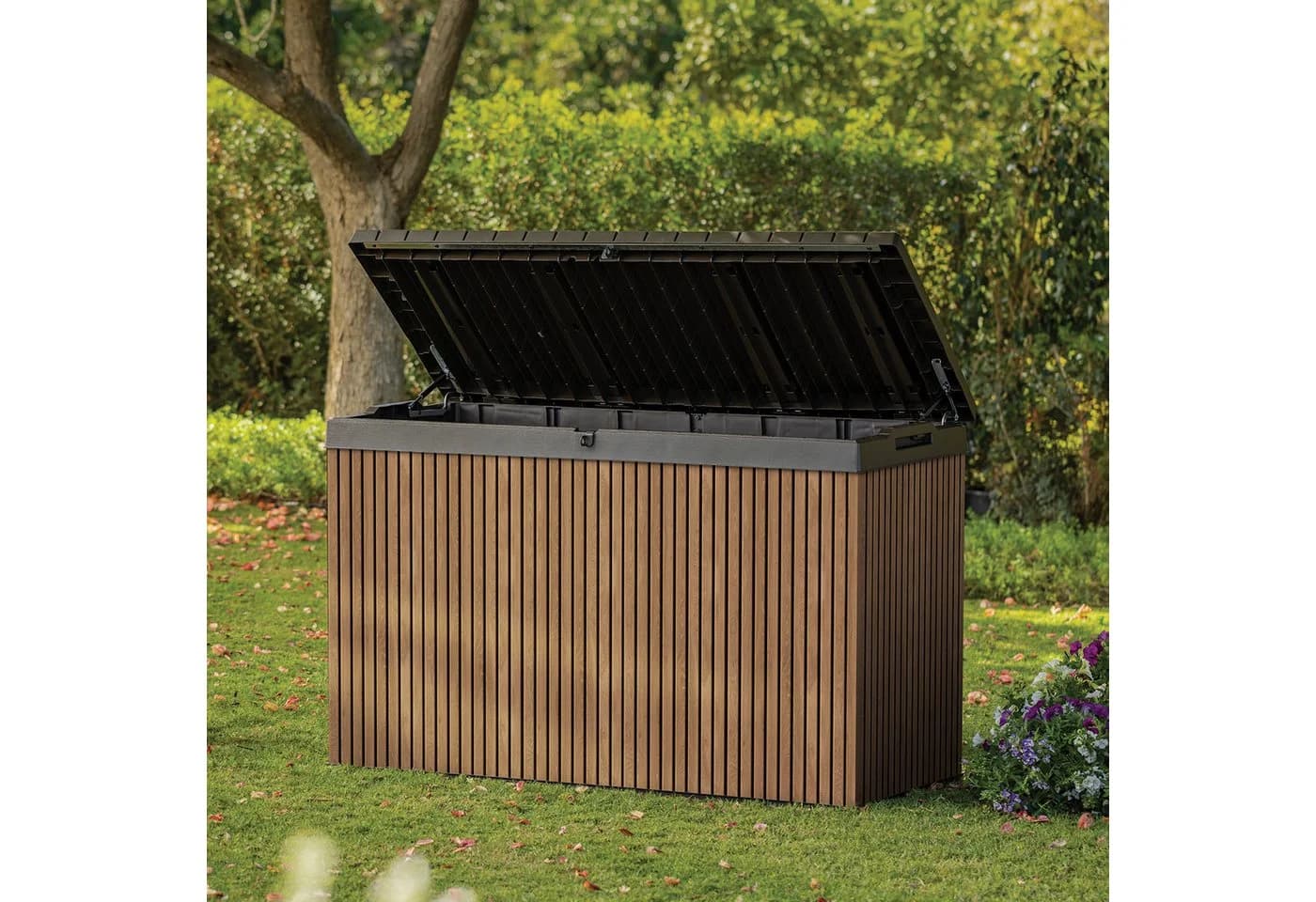 Keter Gartenbox Darwin 667 Liter Braun Aufbewahrungsbox - Bild 4