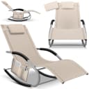 KESSER Sonnenliege Relaxliege Beige Wetterfest 150 kg Bild 1