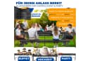 KESSER Bierzeltgarnitur 3-teilig Set Tisch & 2x Bank Schwarz Klappbar Bild 4