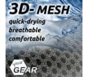 yourGEAR Sovana 3D Hochlehner Klappstuhl mit 3D Mesh Bezug Bild 5