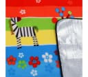 yourGEAR Kids XL Picknickdecke 200x200 Camping Fleece Decke wasserdichte & isolierte Stranddecke Bild 5