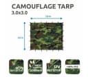 yourGEAR Bushcraft Tarp 3x3 Sonnensegel Camouflage UV50+ Bild 1