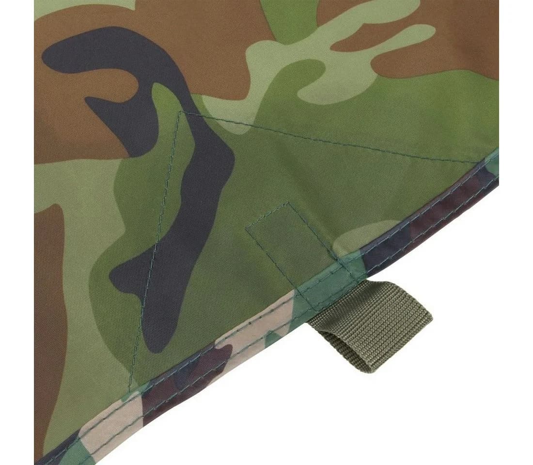 yourGEAR Bushcraft Tarp 3x3 Sonnensegel Camouflage UV50+ - Bild 4