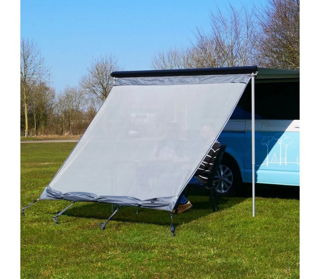 yourGEAR Vorzelt Sun + Rain Blocker 2,4 x 2 m Blau/Grau - Bild 2